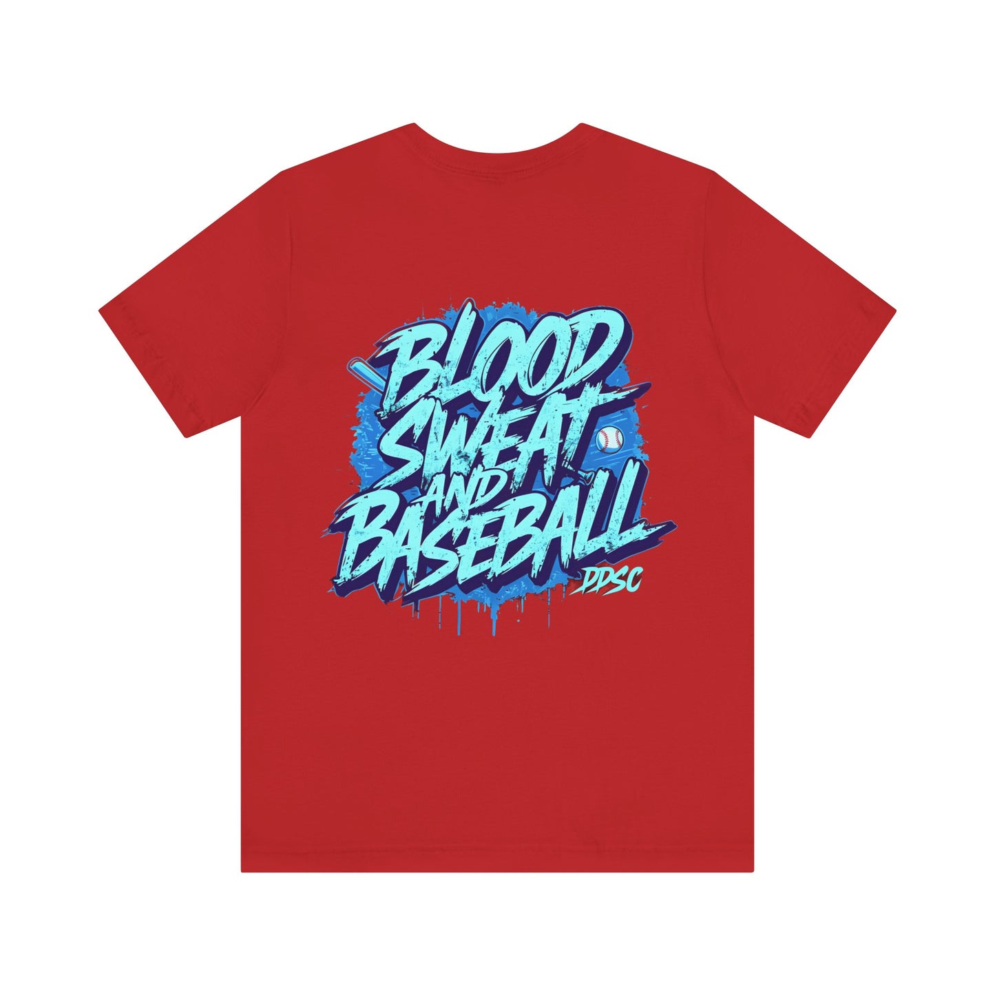 Blood Sweat and Baseball Graphic Tee