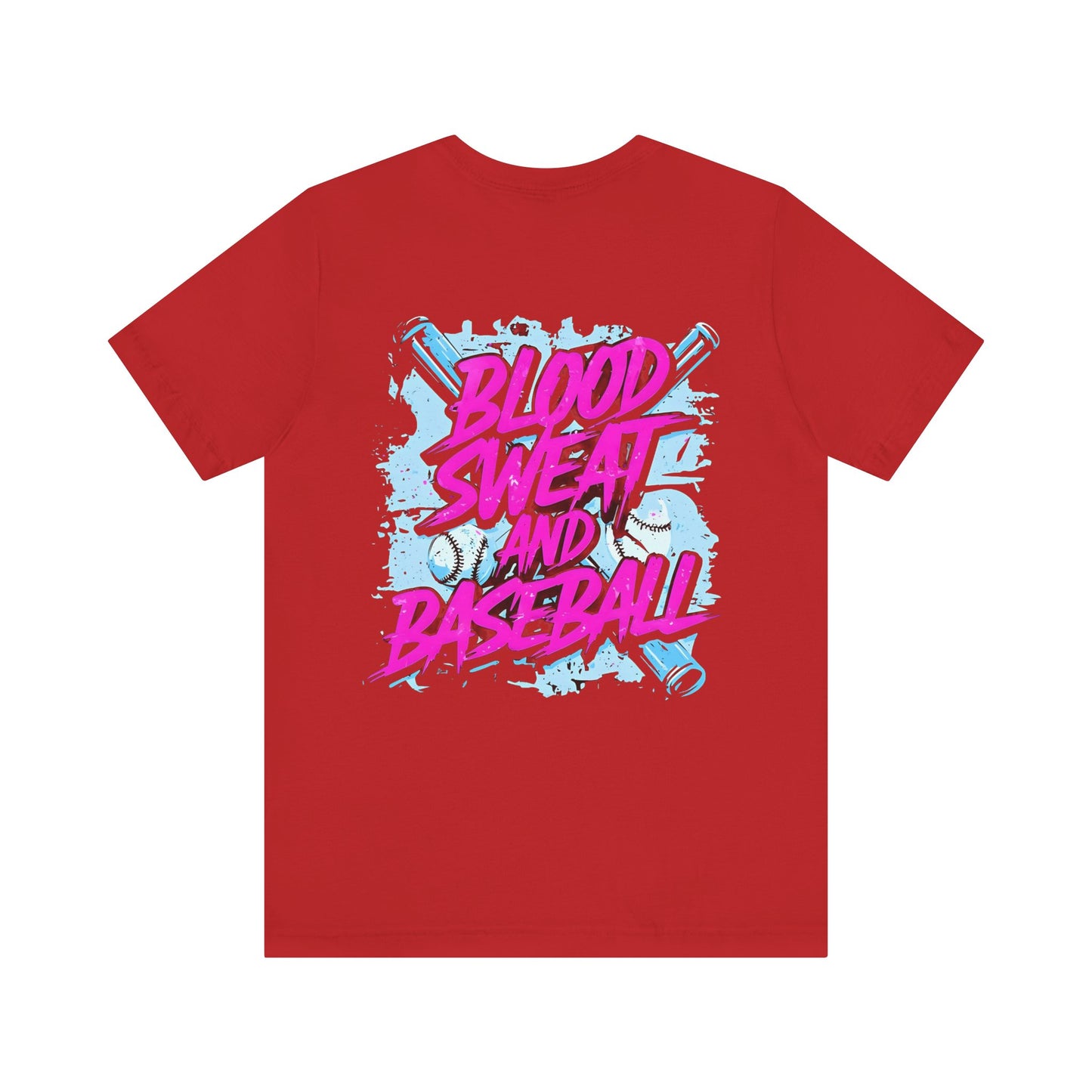 Blood Sweat and Baseball Graphic Tee