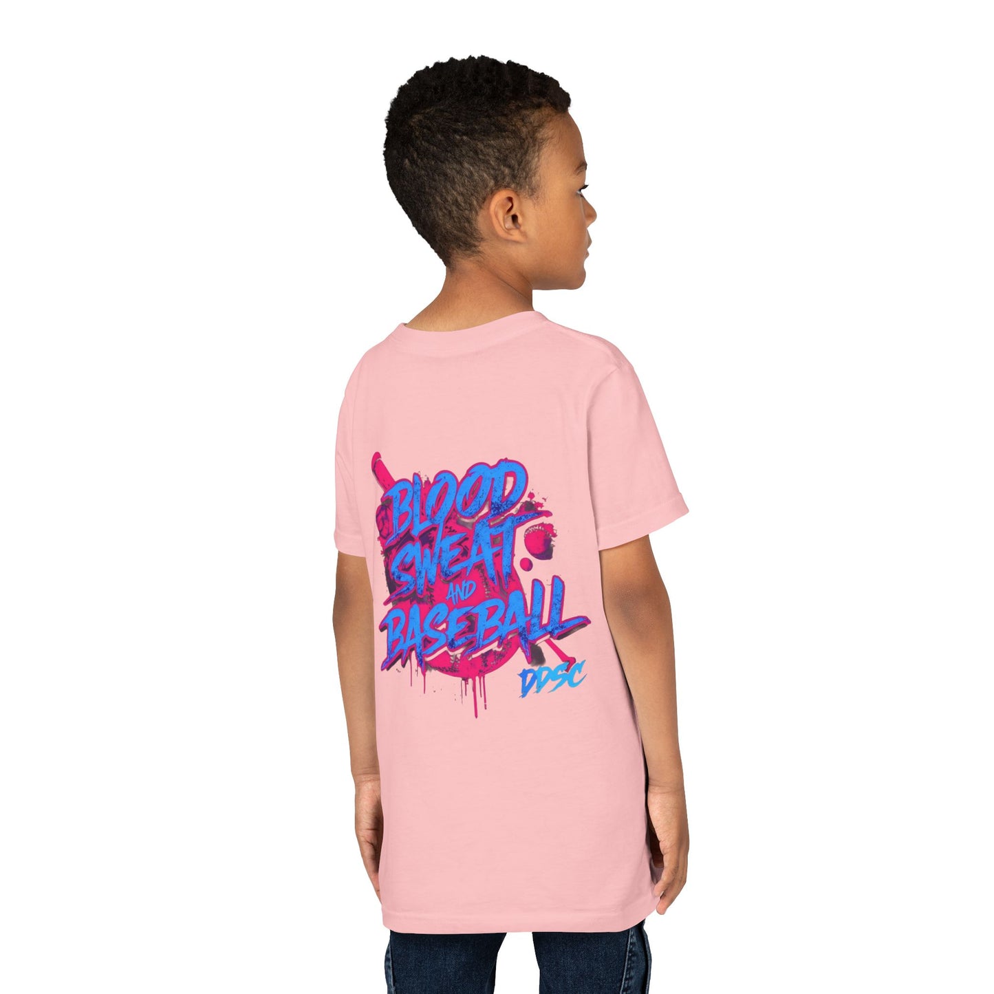 Blood Sweat and Baseball Youth Tee