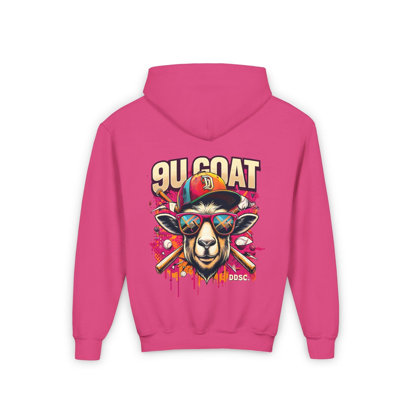 Game Day GOAT Youth Hooded Sweatshirt