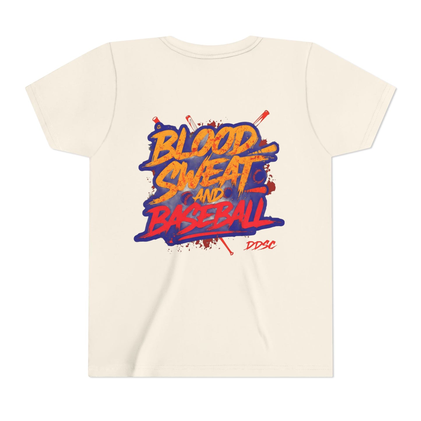 Blood Sweat and Baseball Youth Tee