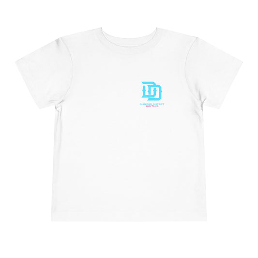 Diamond District Drip Toddler Tee - Fun and Playful Baseball Design