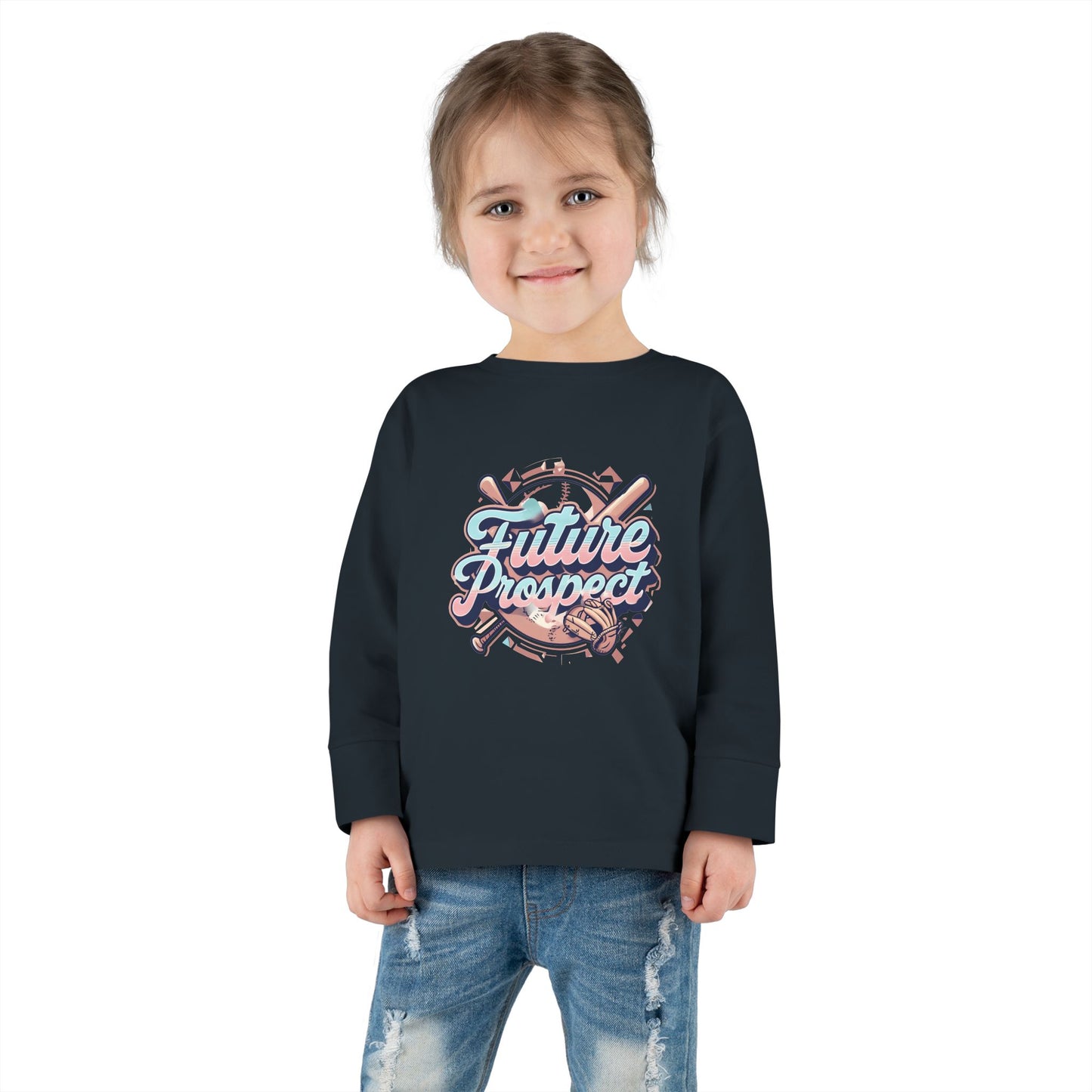 Toddler Long Sleeve Tee - Future Prospect Baseball Shirt