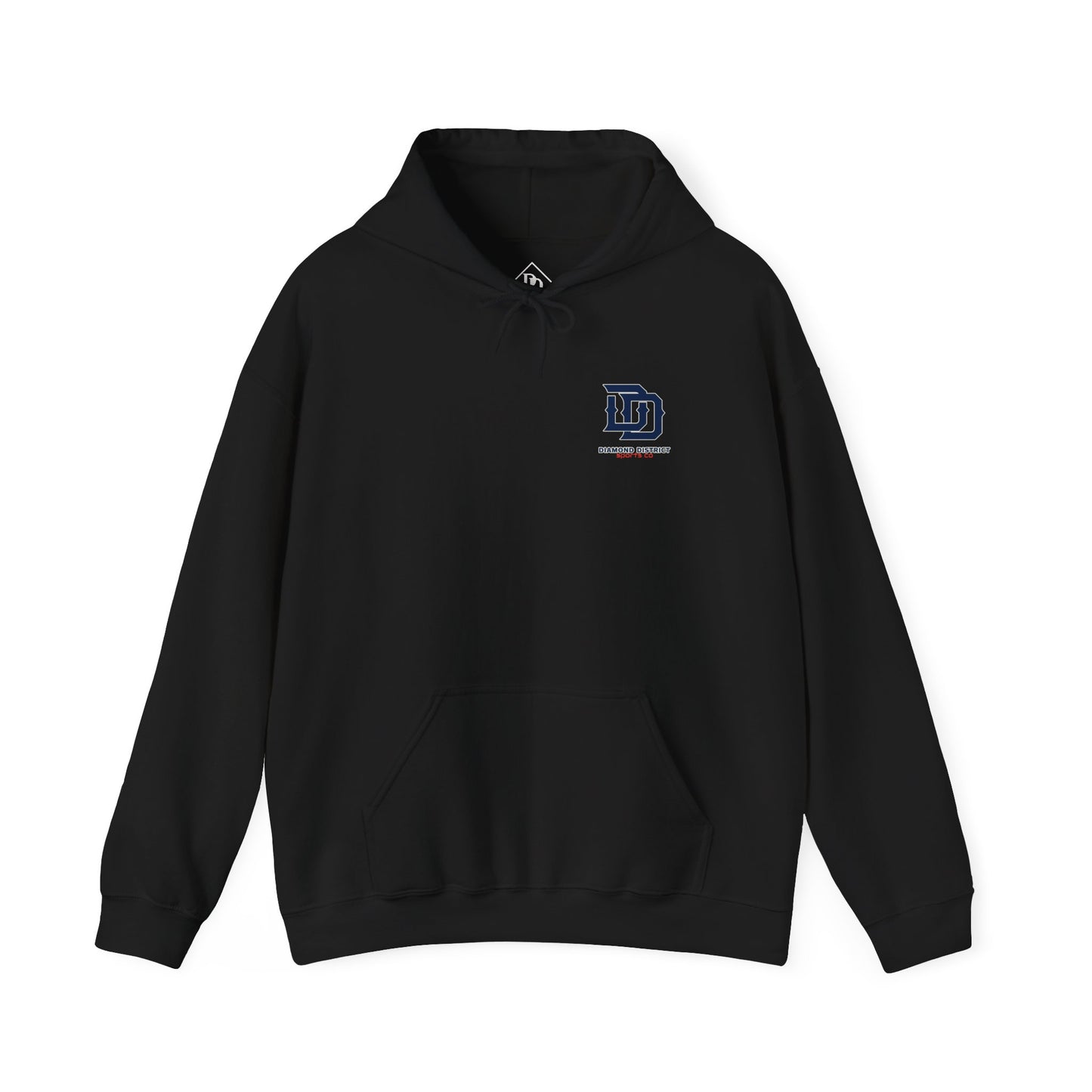 Unisex Heavy Blend™ Hooded Sweatshirt - Baseball Family Freedom Design