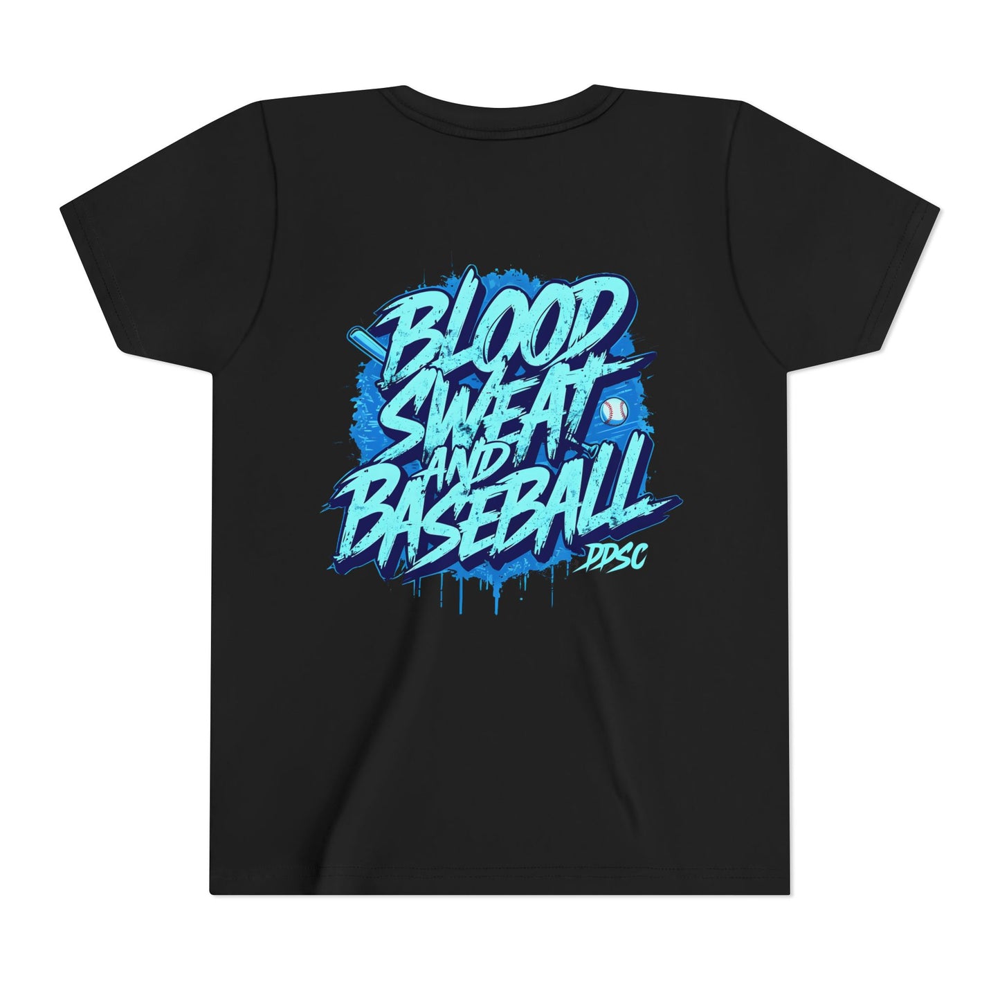 Blood Sweat and Baseball Youth Tee