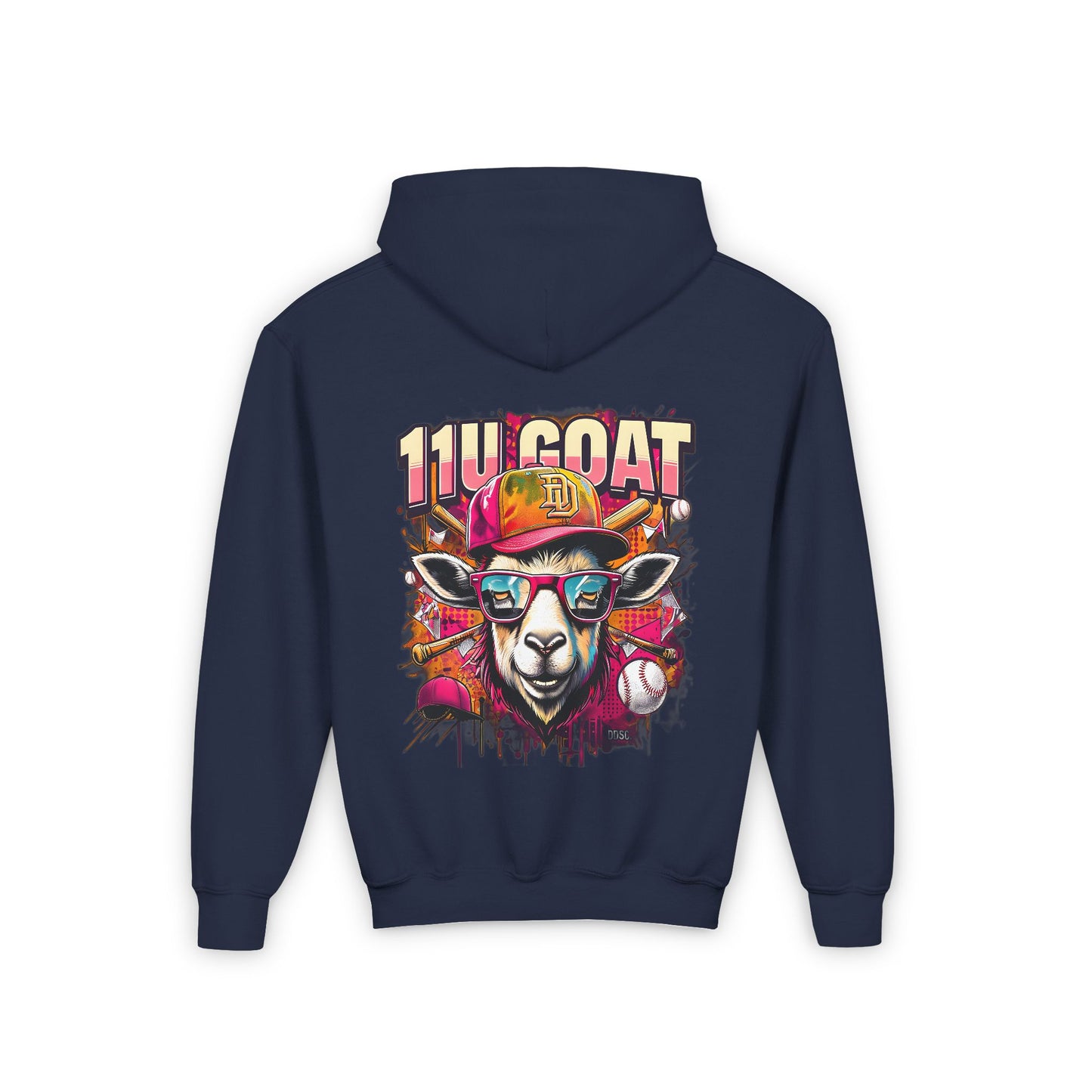 Game Day GOAT Youth Hooded Sweatshirt