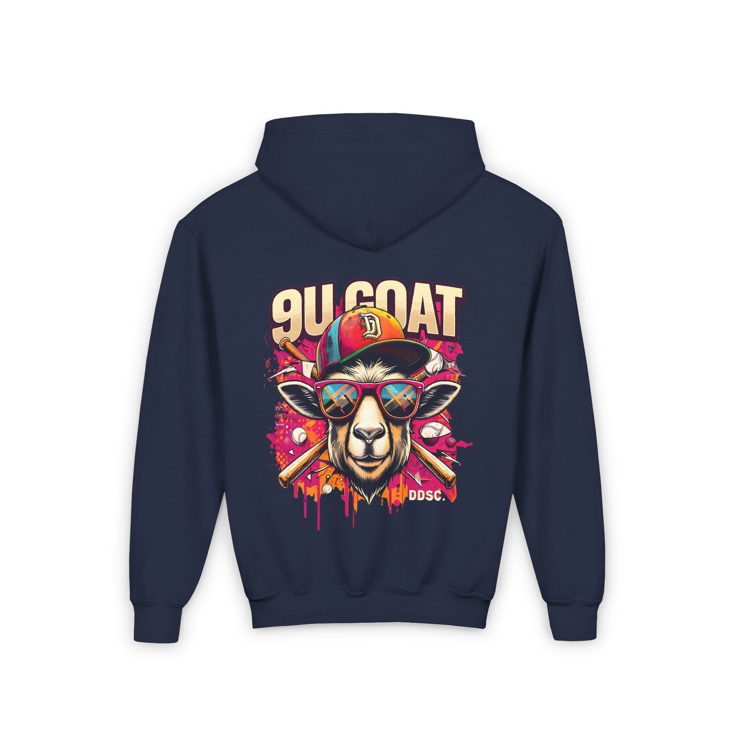 Game Day GOAT Youth Hooded Sweatshirt