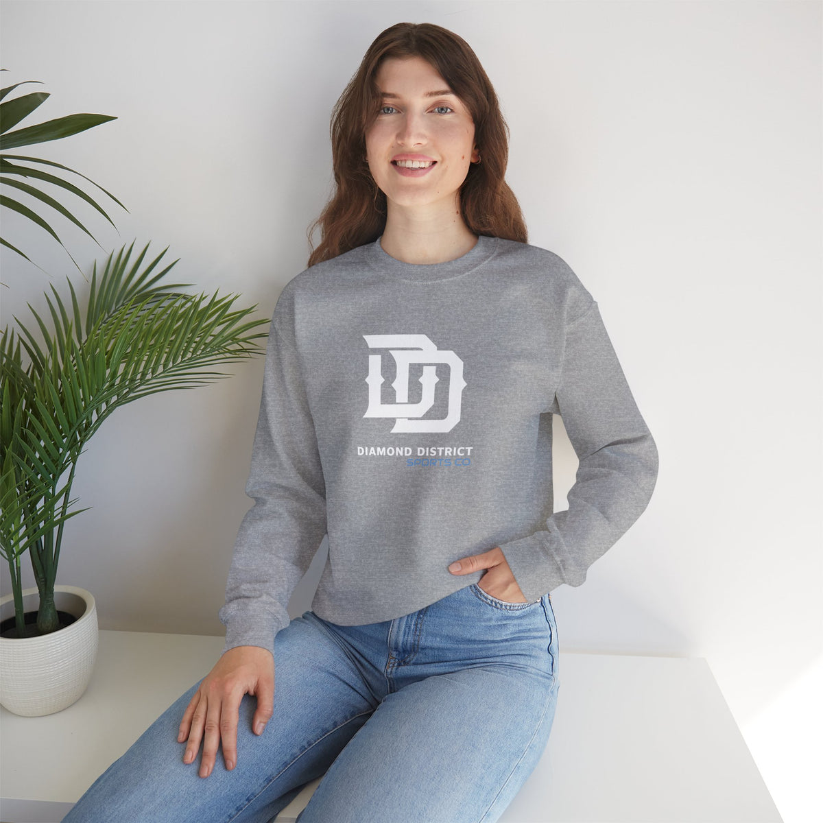 Women's Basic Crewneck Sweatshirt