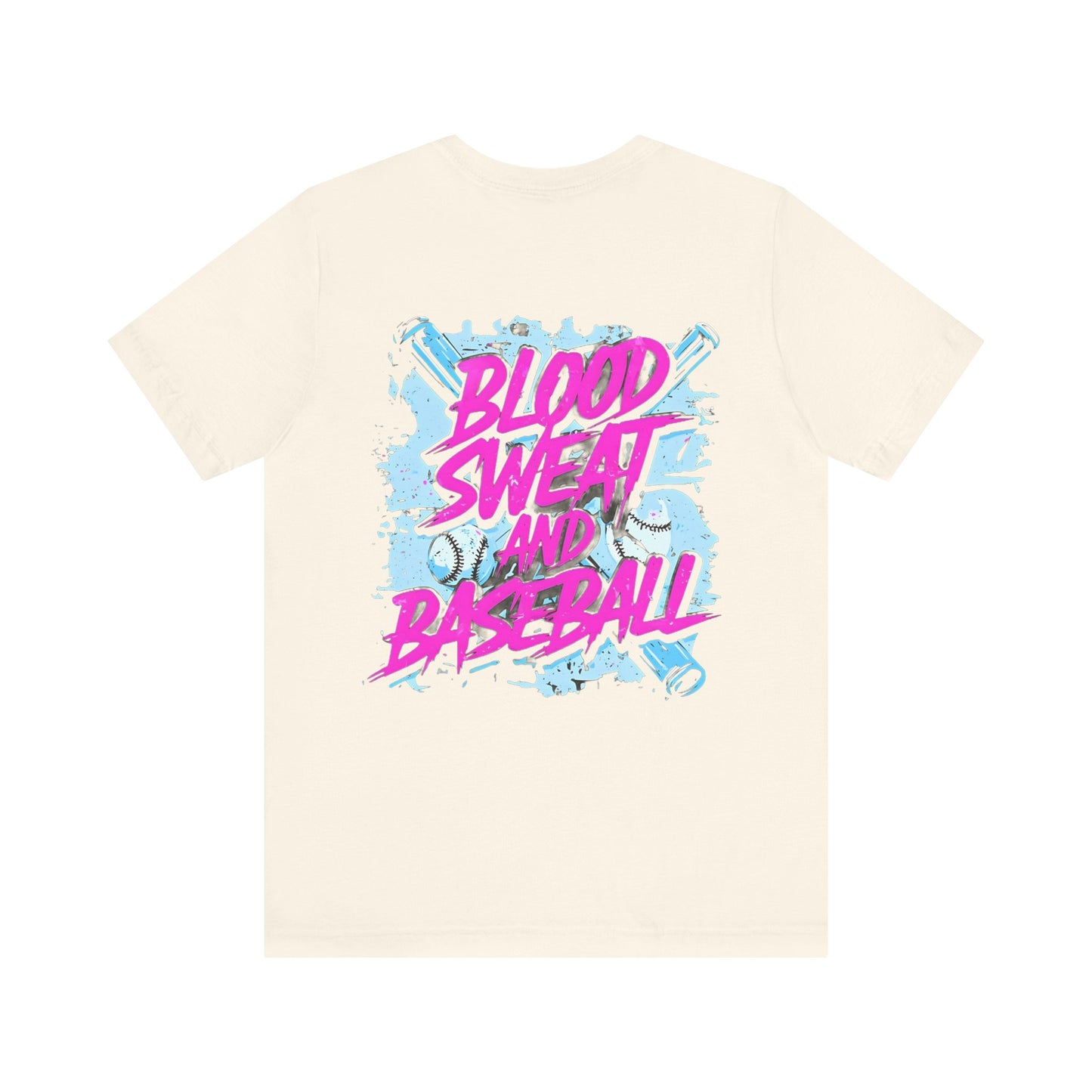 Blood Sweat and Baseball Graphic Tee