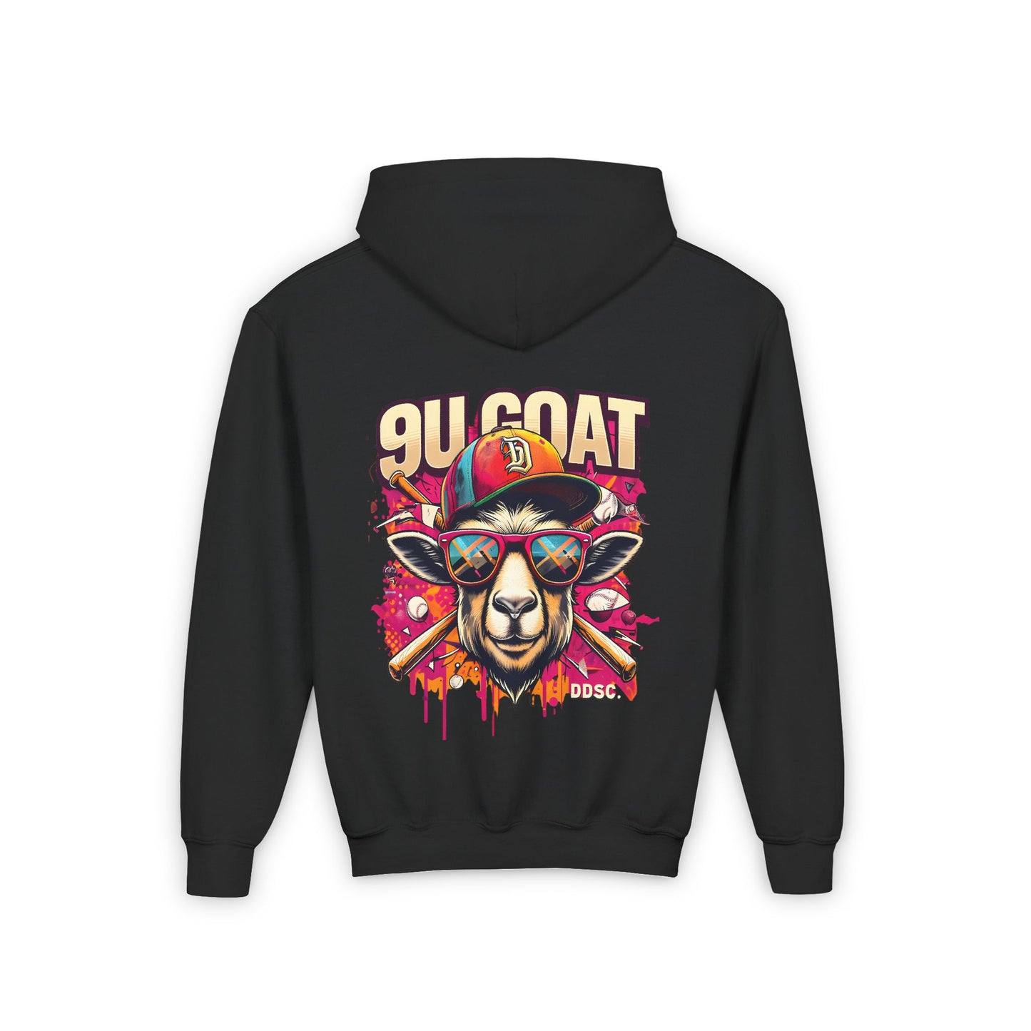 Game Day GOAT Youth Hooded Sweatshirt