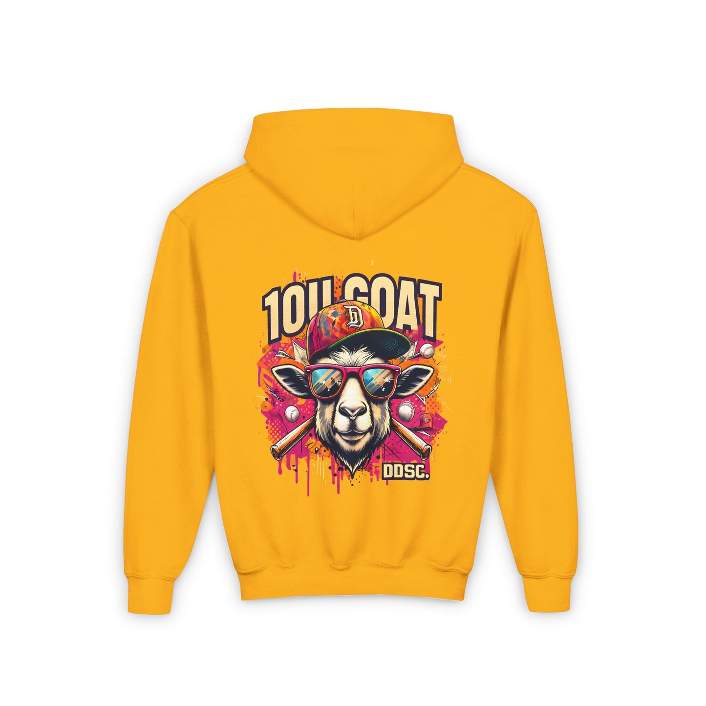 Game Day GOAT Youth Hooded Sweatshirt