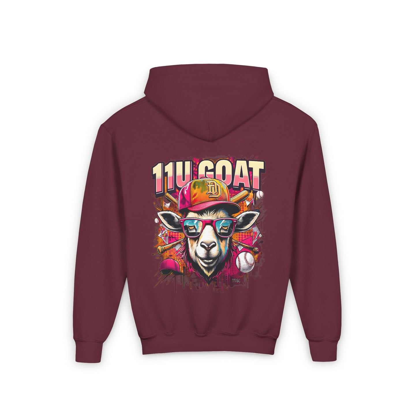 Game Day GOAT Youth Hooded Sweatshirt