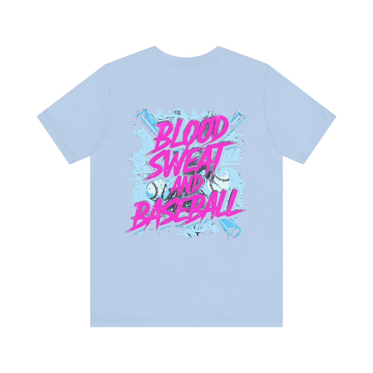 Blood Sweat and Baseball Graphic Tee