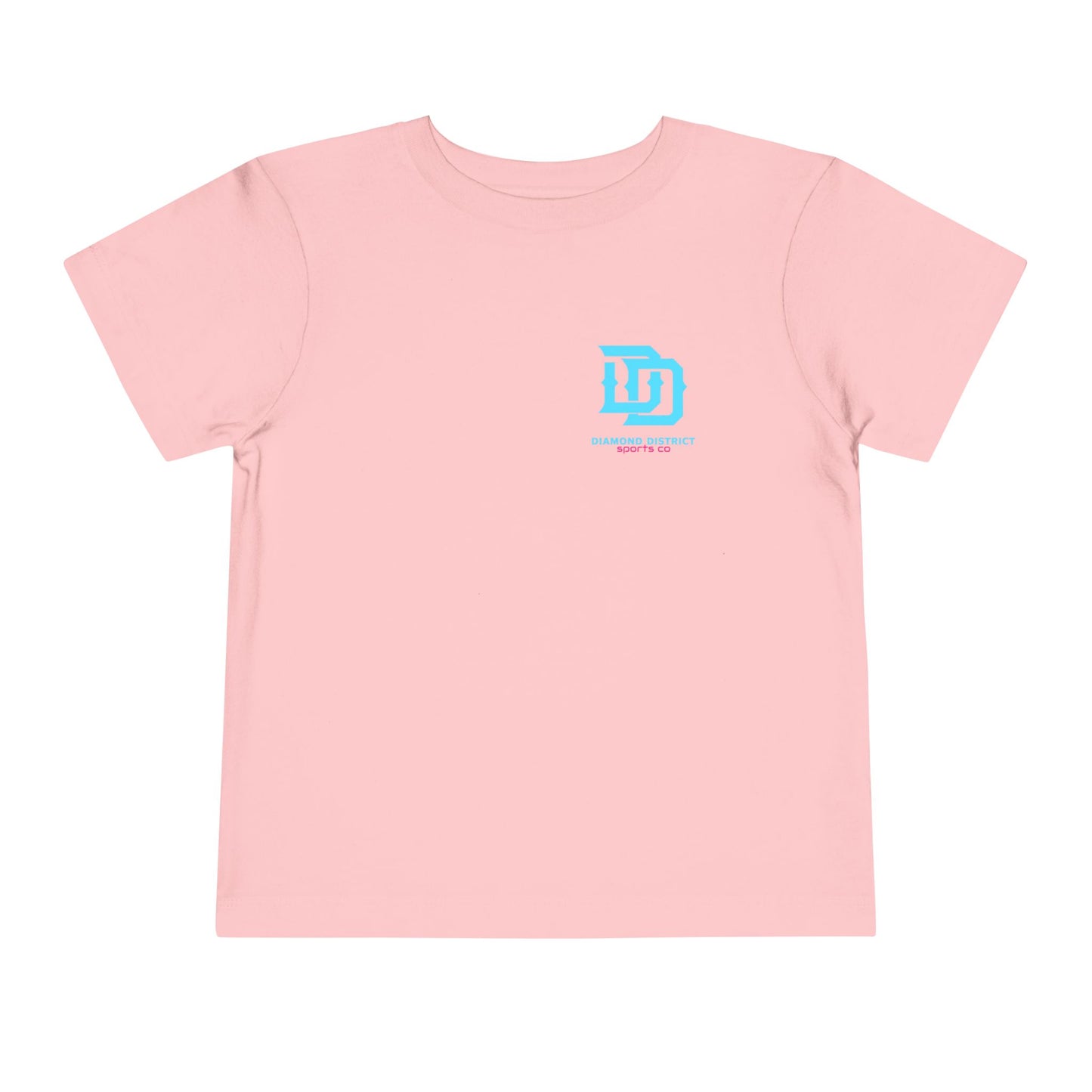 Diamond District Drip Toddler Tee - Fun and Playful Baseball Design