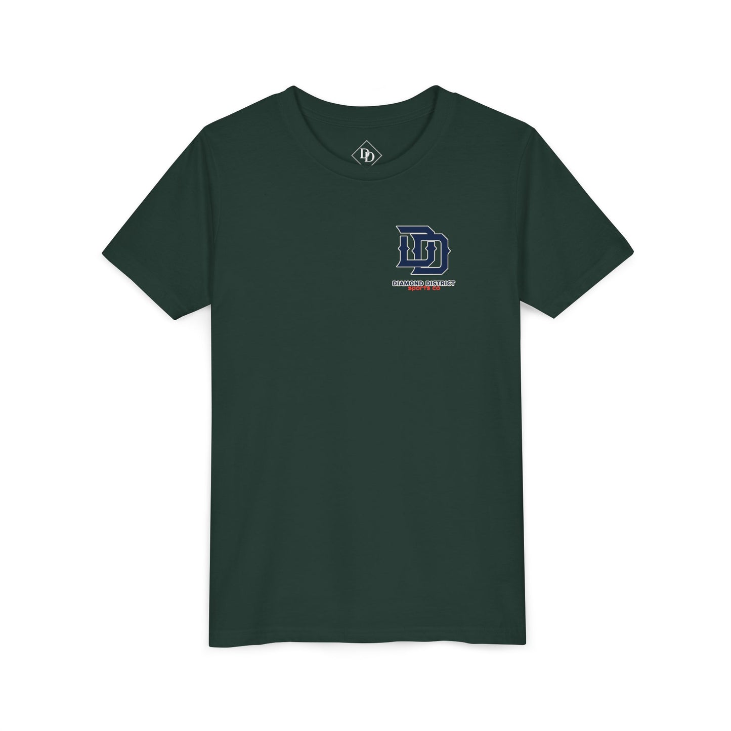 Youth Short Sleeve Tee - Baseball Family & Freedom Design