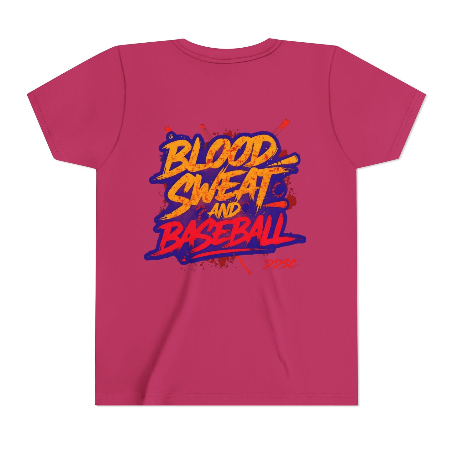 Blood Sweat and Baseball Youth Tee