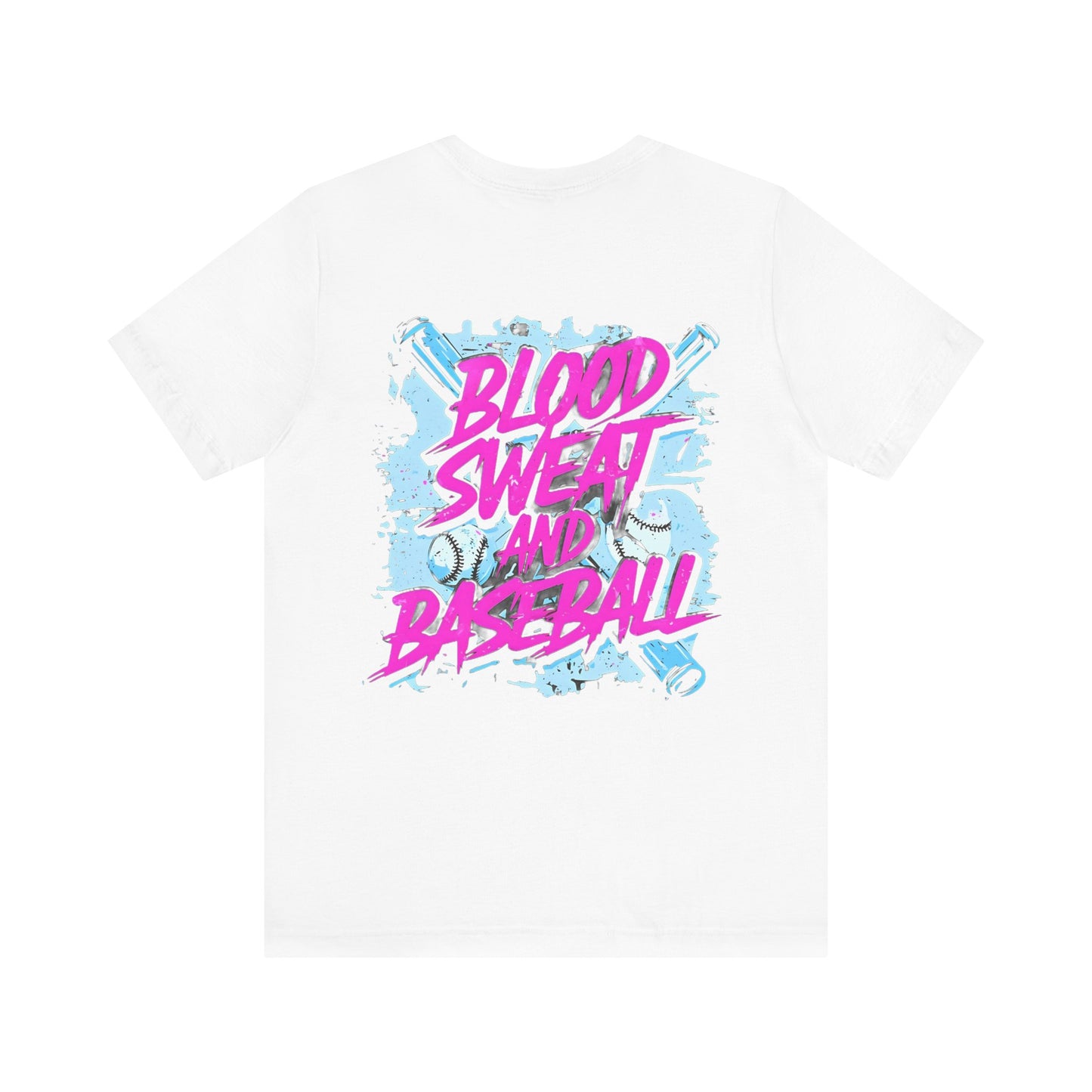 Blood Sweat and Baseball Graphic Tee