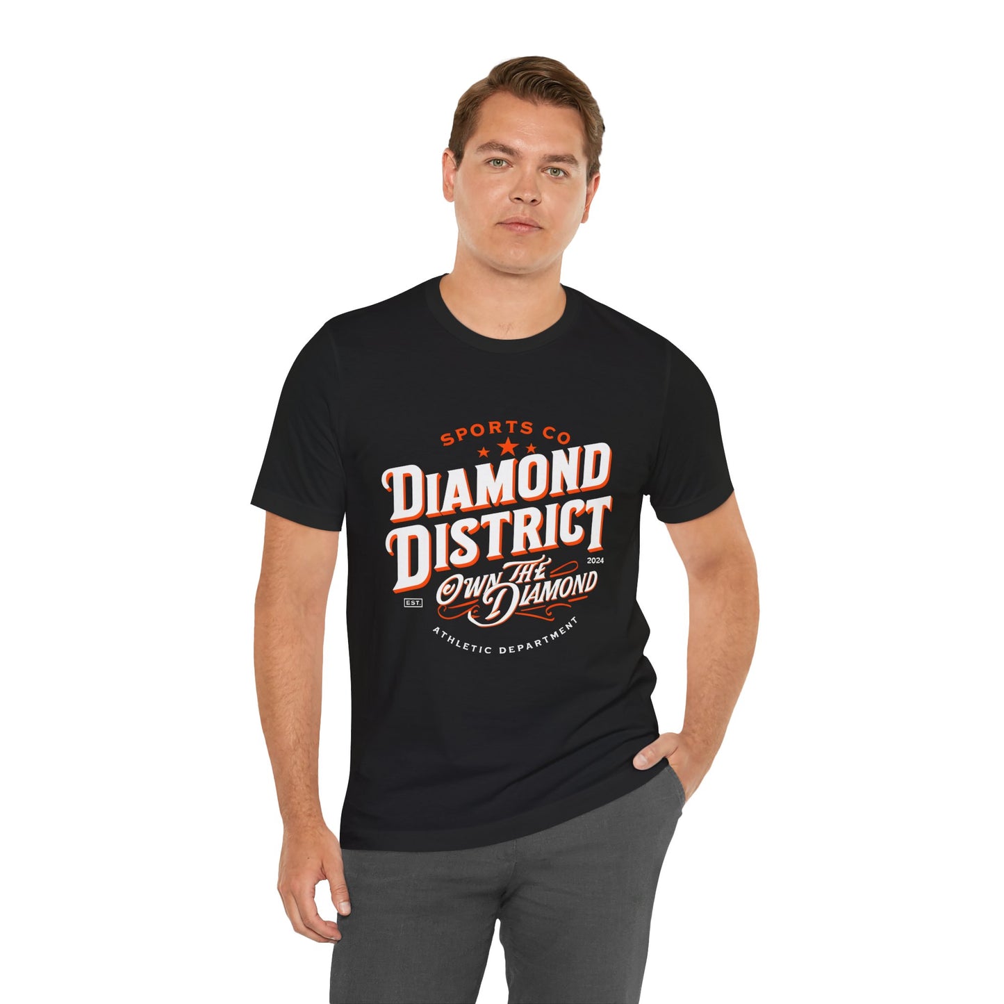 Own the Diamond Athletic Tee