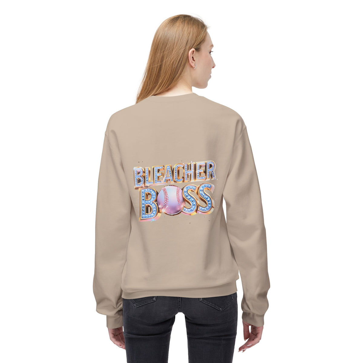 Women's Bleacher Boss Fleece Crewneck Sweatshirt