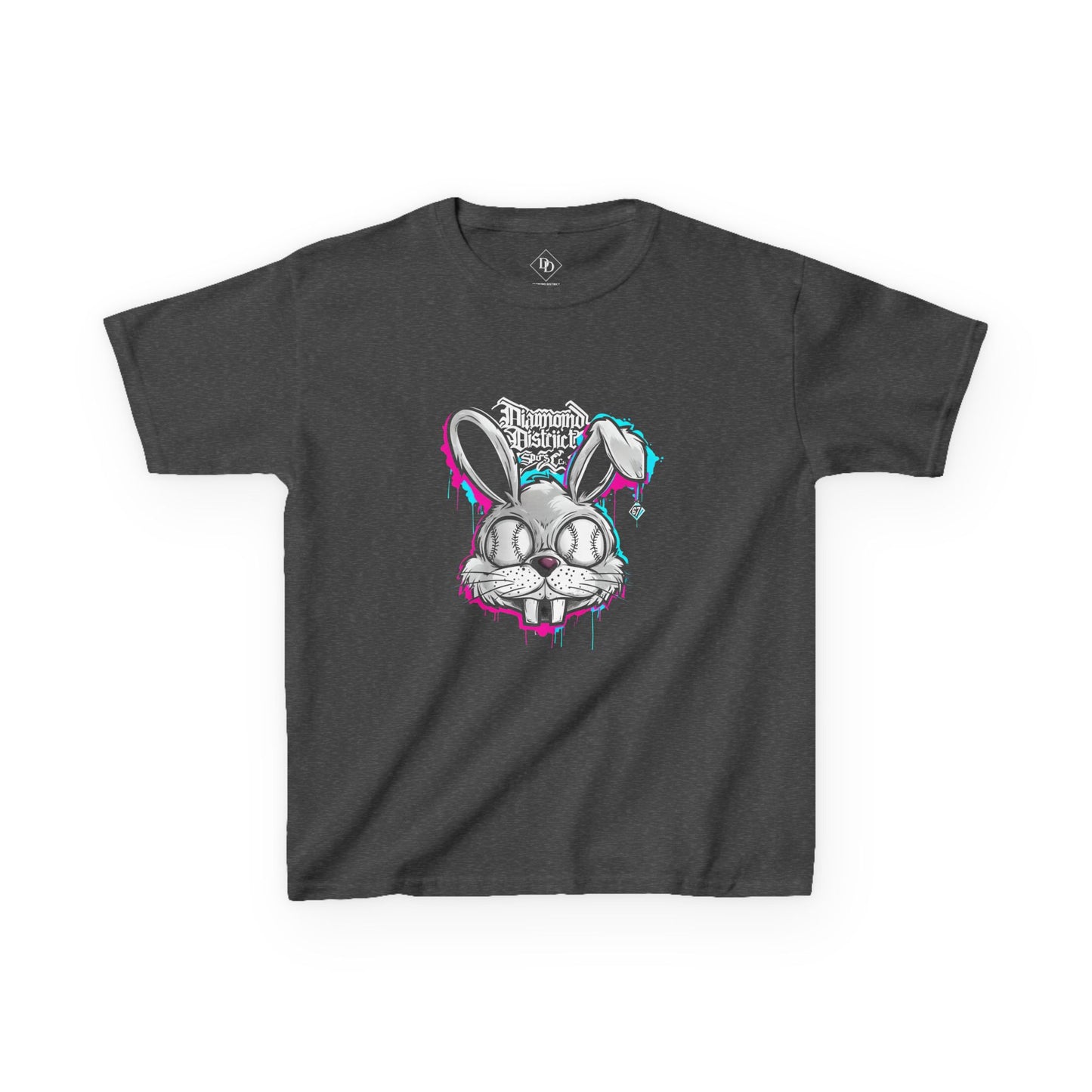 Baseball 6 7 bunny tee