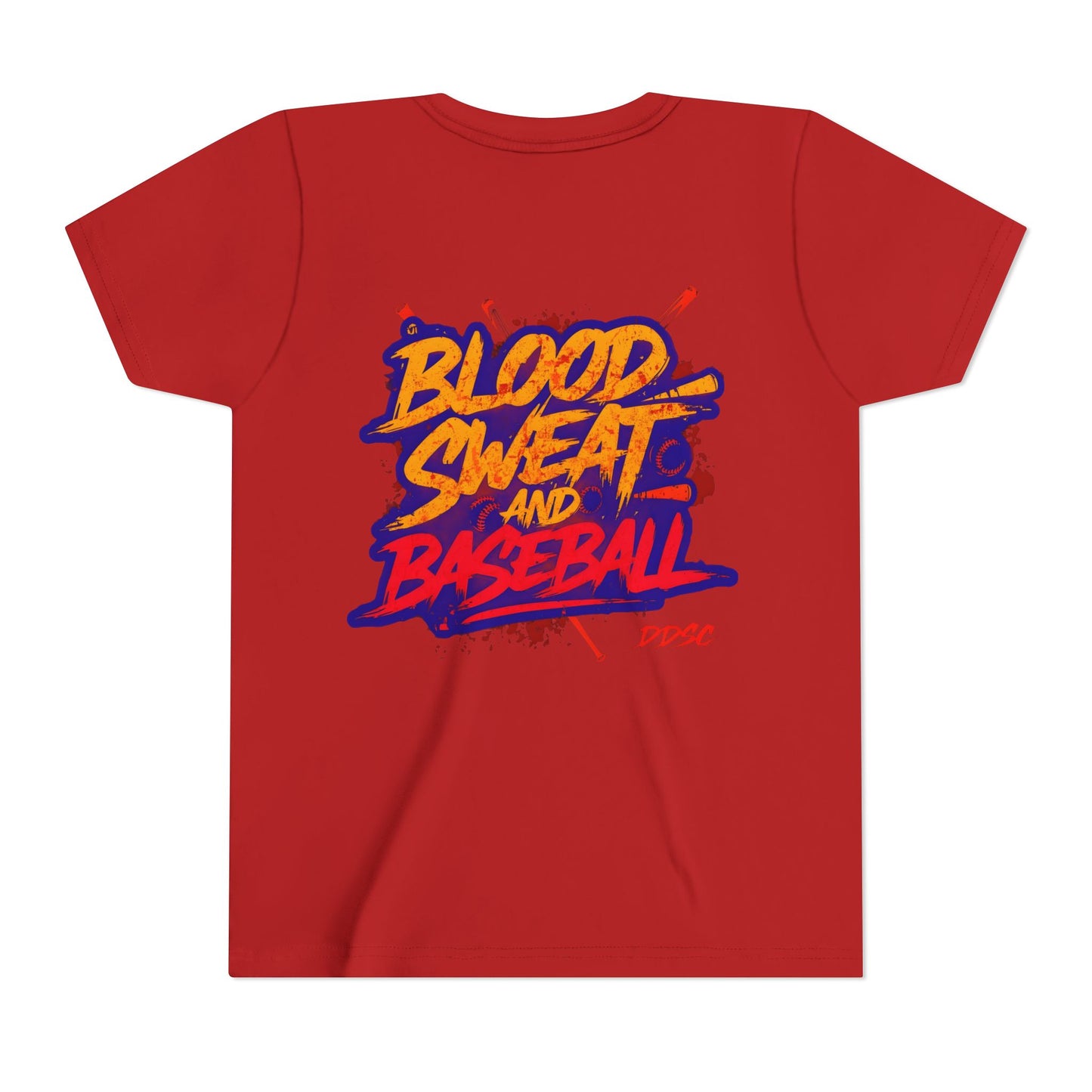 Blood Sweat and Baseball Youth Tee