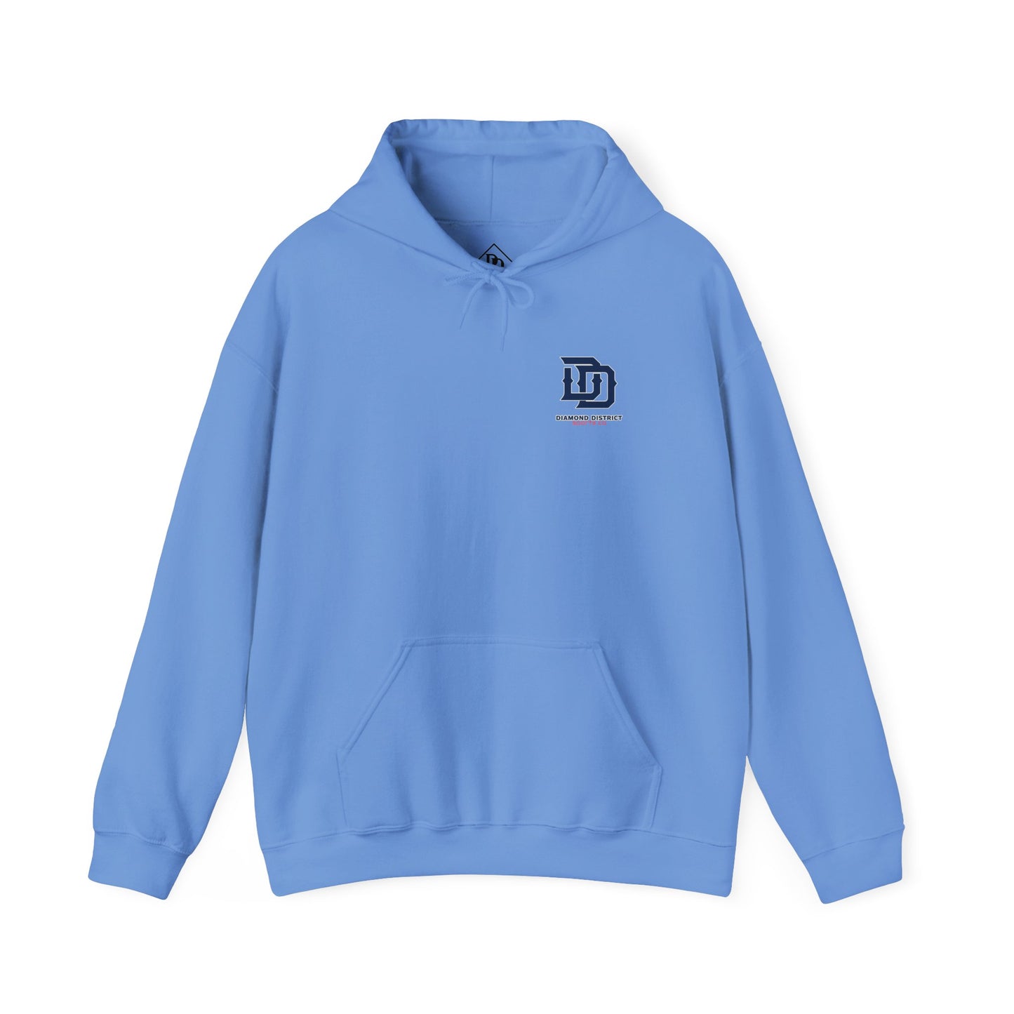 Unisex Heavy Blend™ Hooded Sweatshirt - Baseball Family Freedom Design