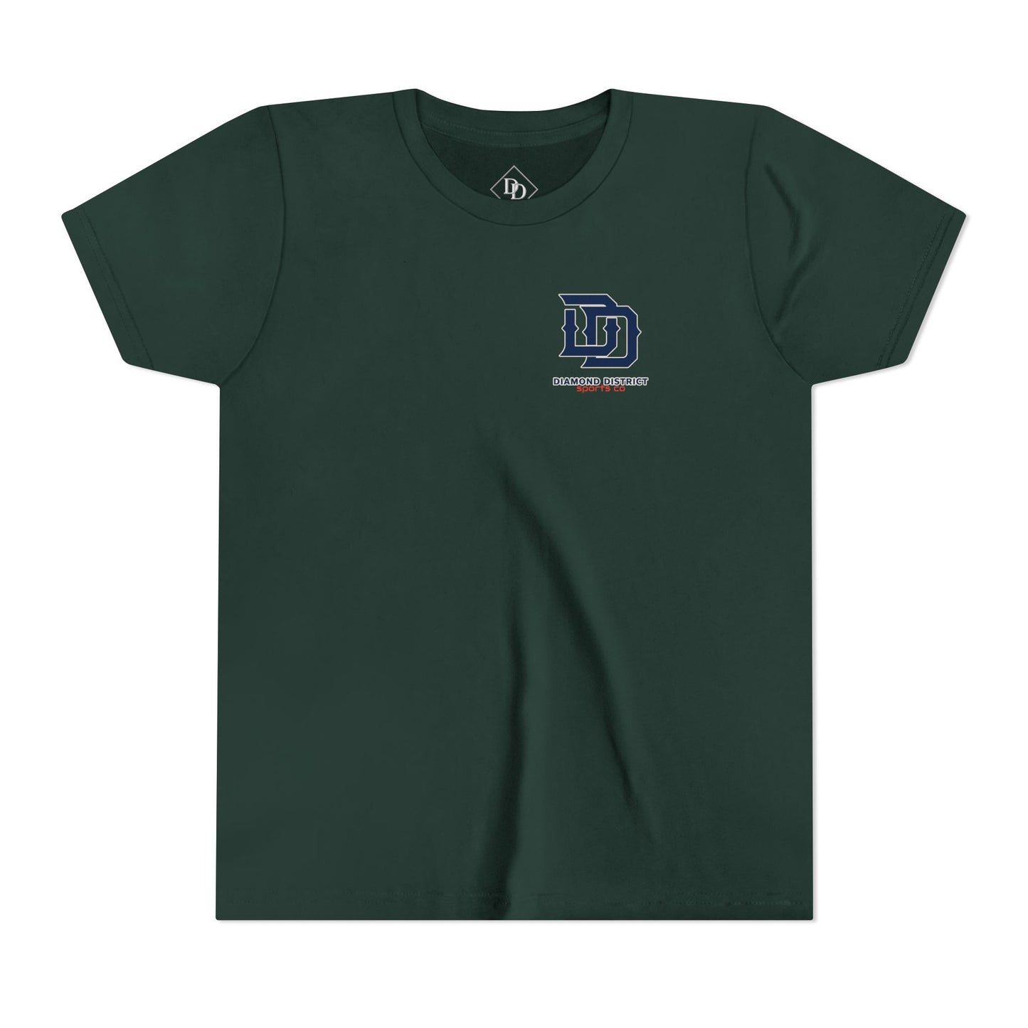 Youth Short Sleeve Tee - Baseball Family & Freedom Design