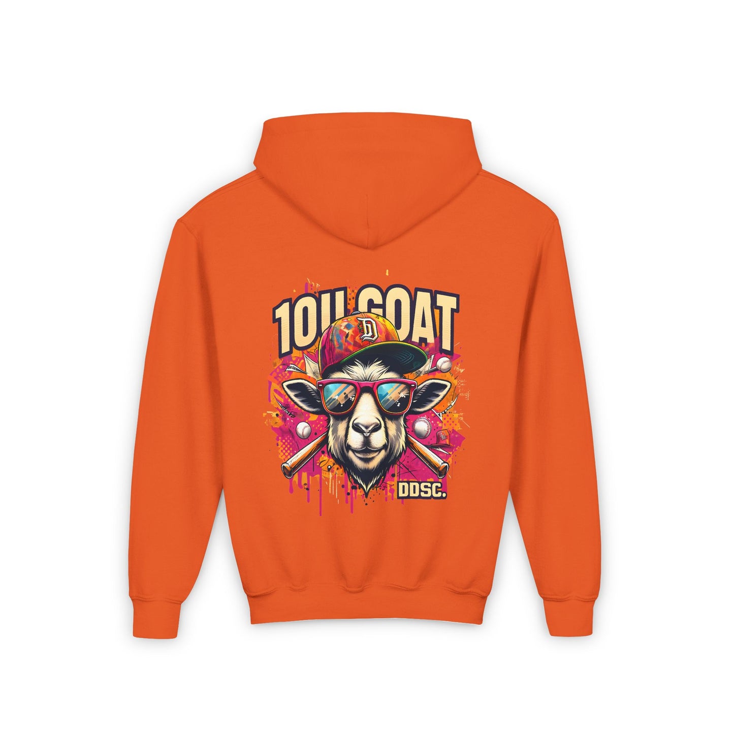 Game Day GOAT Youth Hooded Sweatshirt