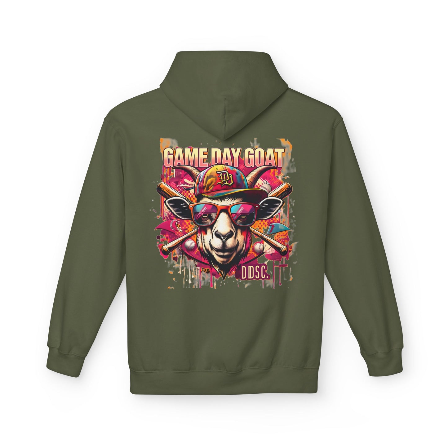 Game Day Goat Softstyle Fleece Hoodie