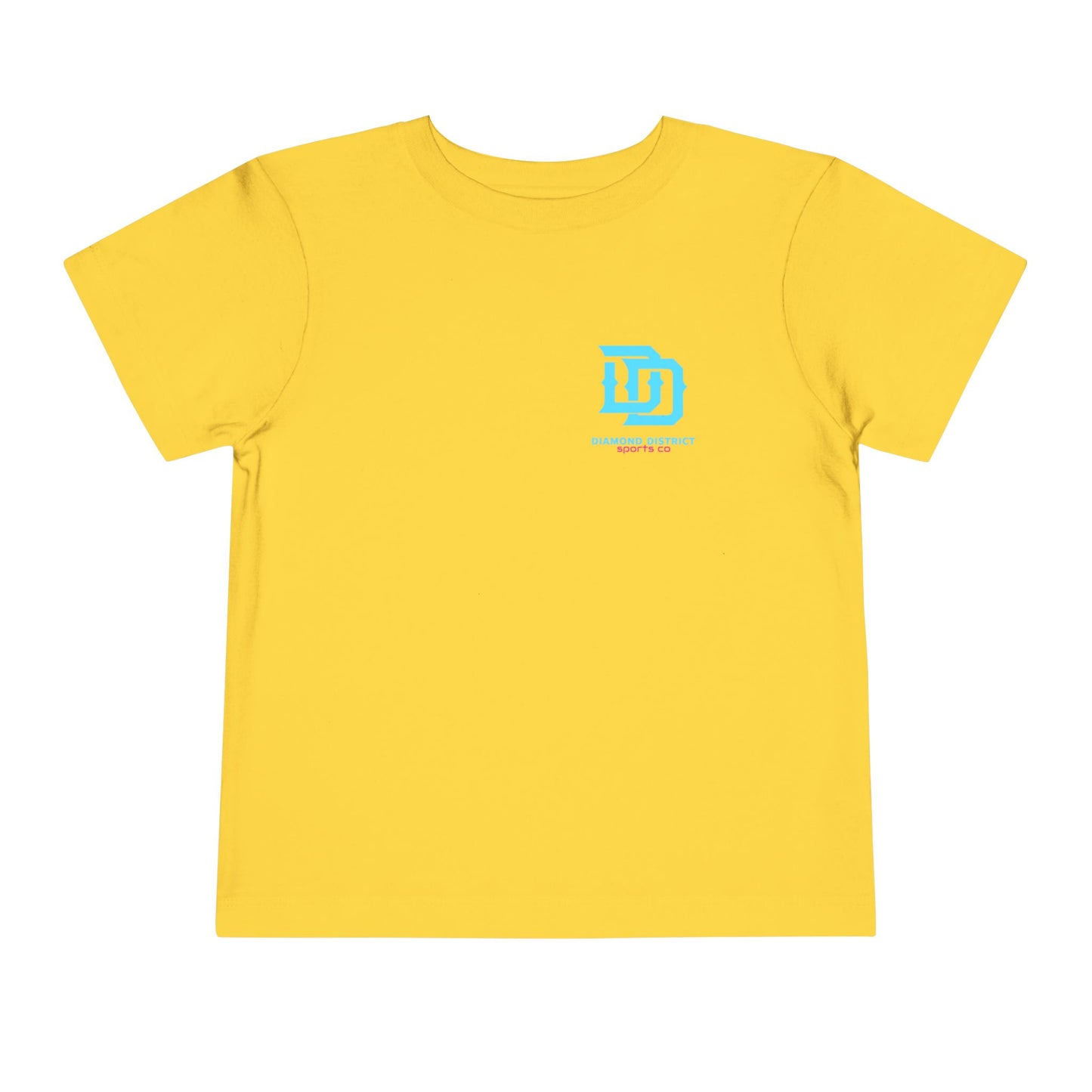 Diamond District Drip Toddler Tee - Fun and Playful Baseball Design
