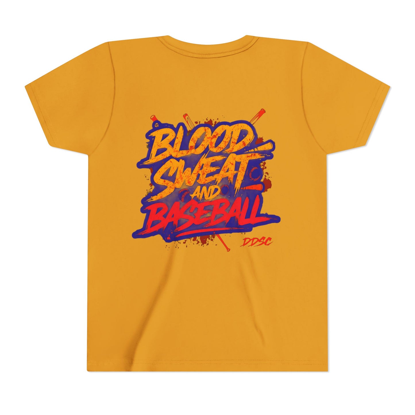 Blood Sweat and Baseball Youth Tee