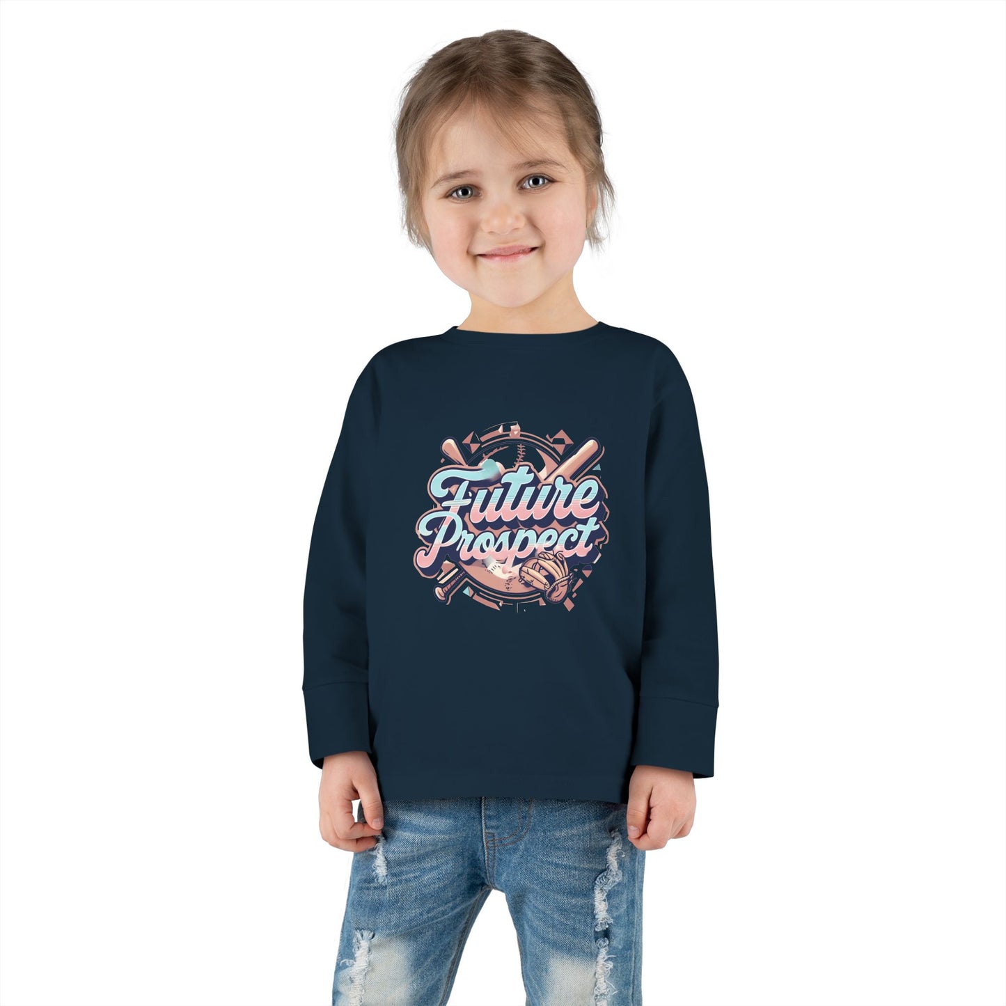 Toddler Long Sleeve Tee - Future Prospect Baseball Shirt