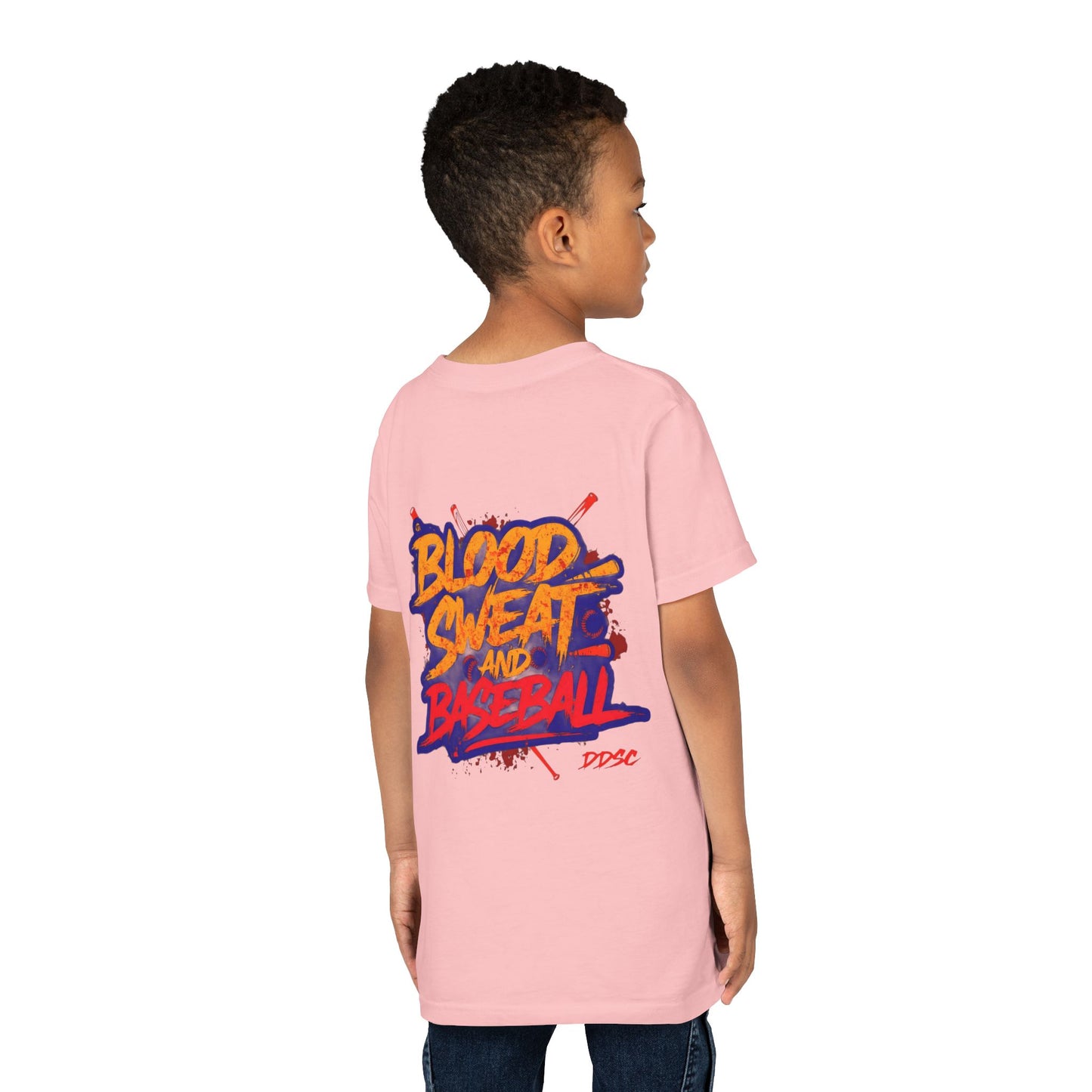 Blood Sweat and Baseball Youth Tee