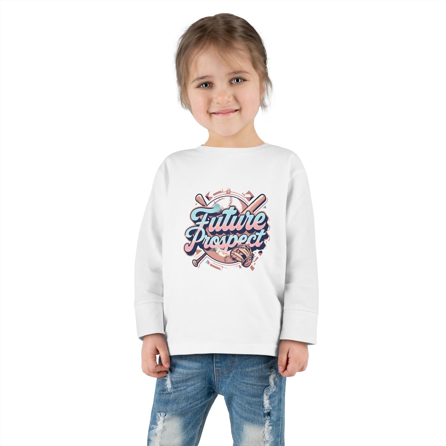 Toddler Long Sleeve Tee - Future Prospect Baseball Shirt