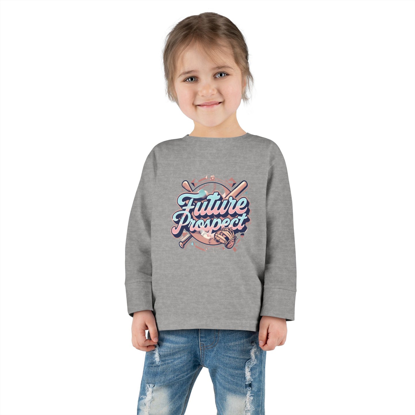 Toddler Long Sleeve Tee - Future Prospect Baseball Shirt