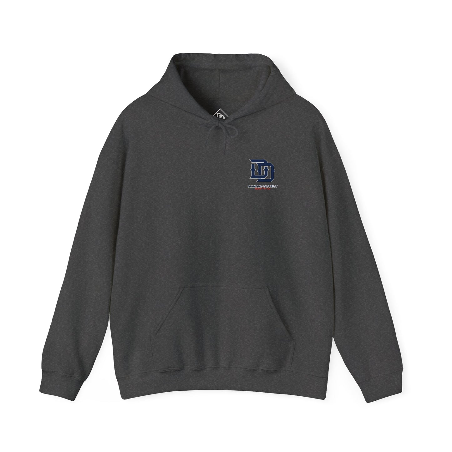 Unisex Heavy Blend™ Hooded Sweatshirt - Baseball Family Freedom Design