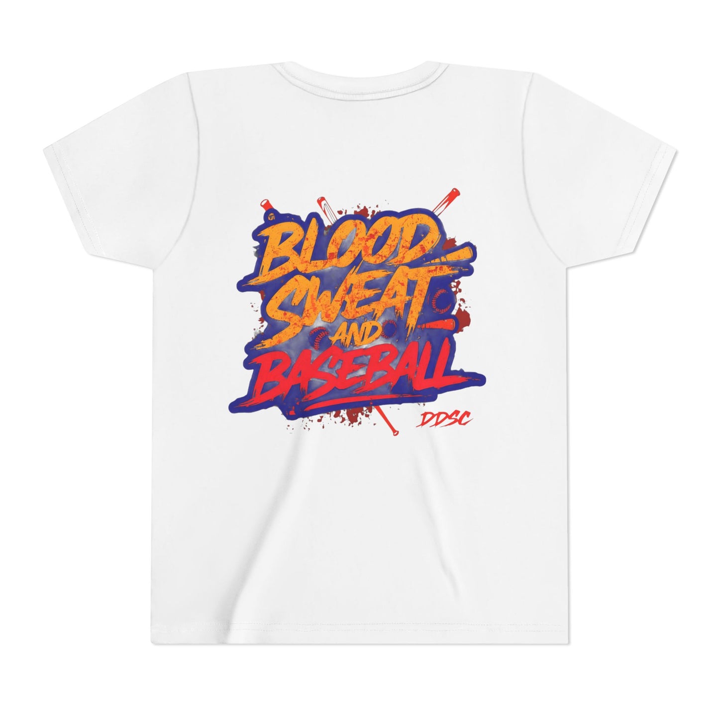 Blood Sweat and Baseball Youth Tee