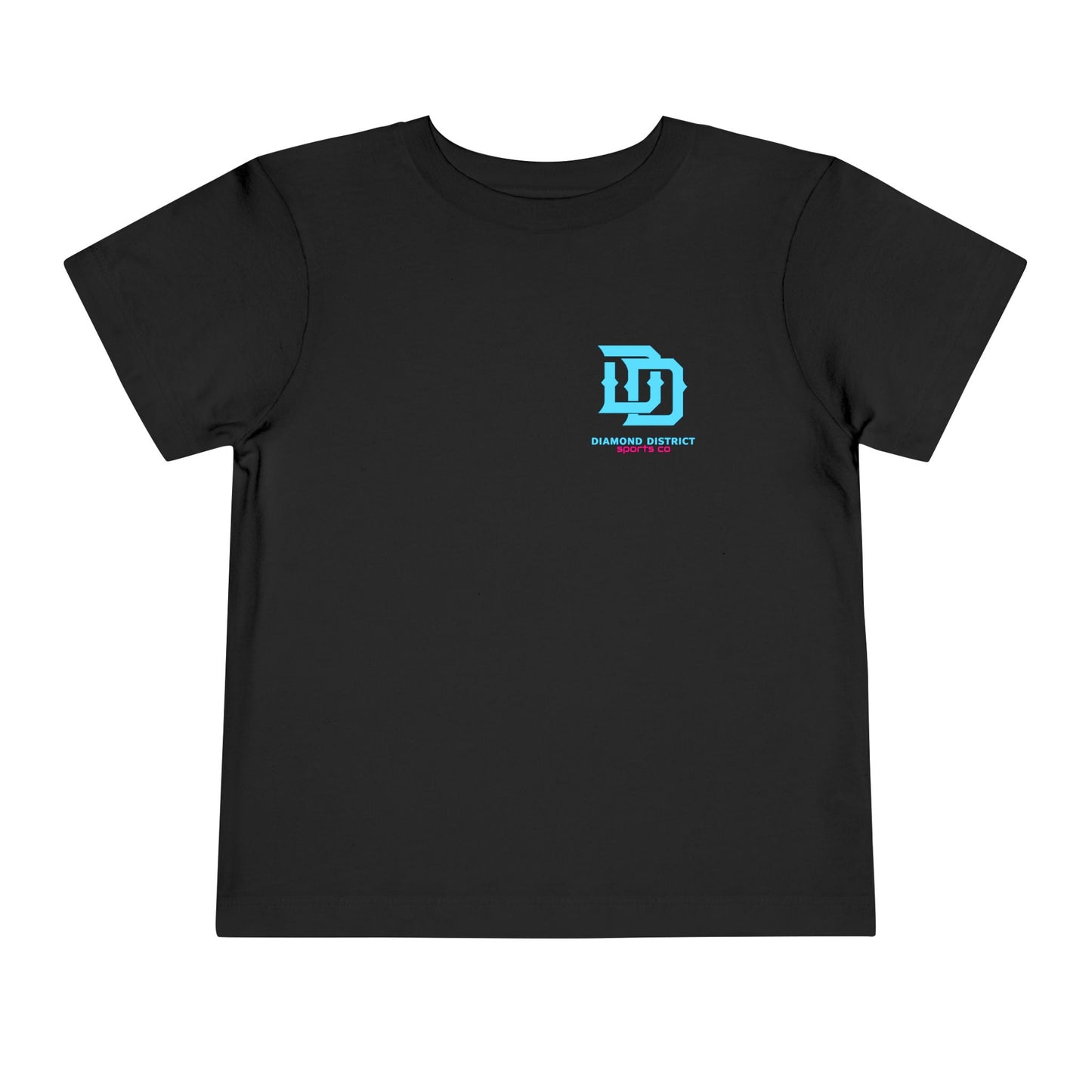 Diamond District Drip Toddler Tee - Fun and Playful Baseball Design