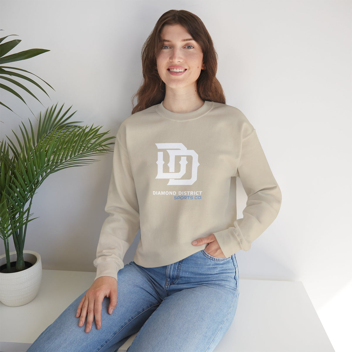 Women's Basic Crewneck Sweatshirt