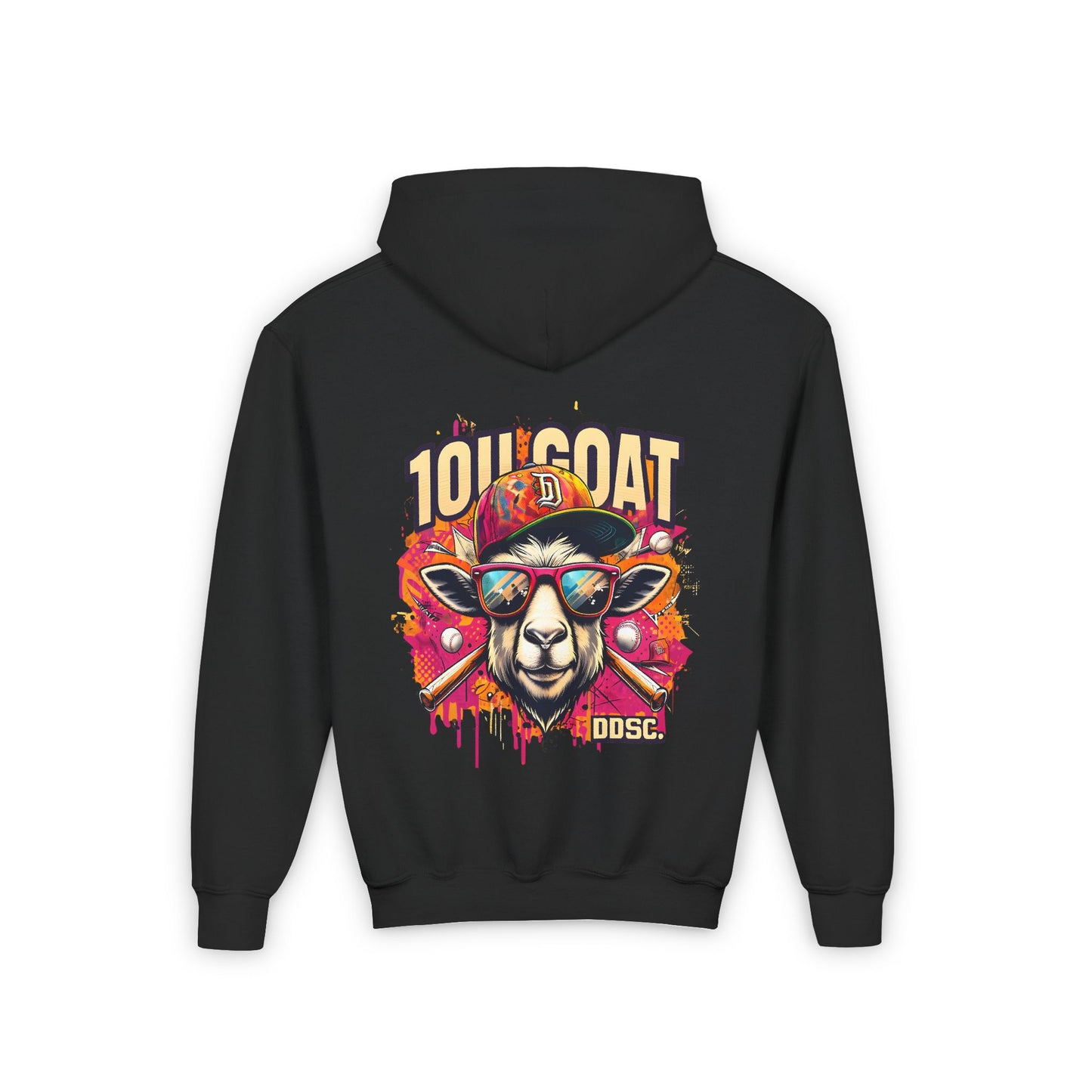 Game Day GOAT Youth Hooded Sweatshirt