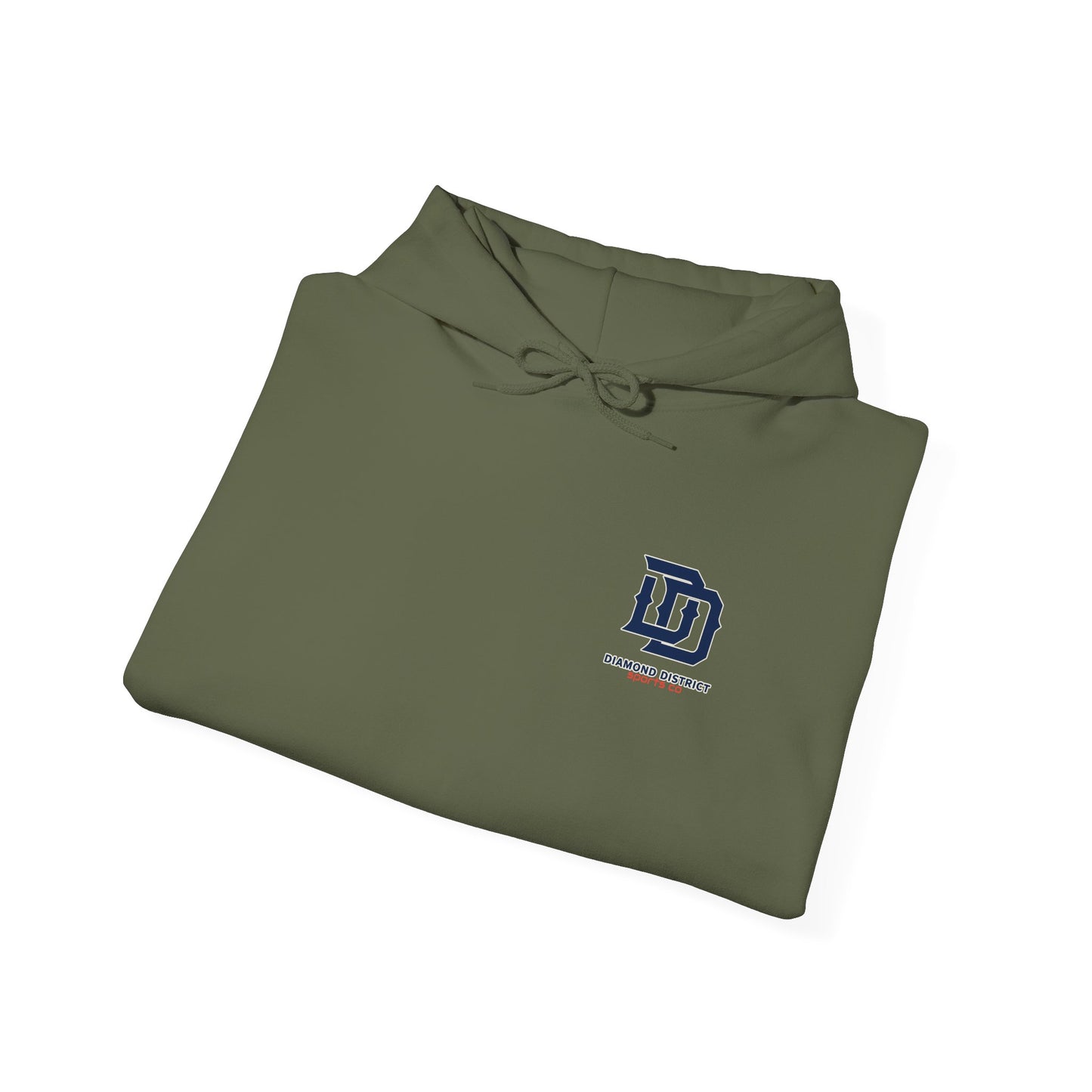 Unisex Heavy Blend™ Hooded Sweatshirt - Baseball Family Freedom Design