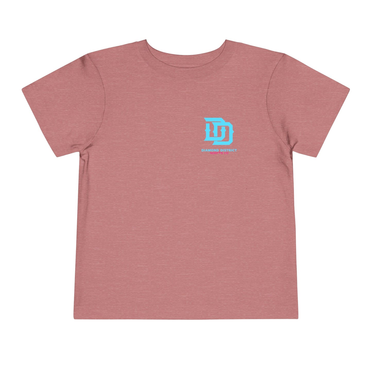Diamond District Drip Toddler Tee - Fun and Playful Baseball Design